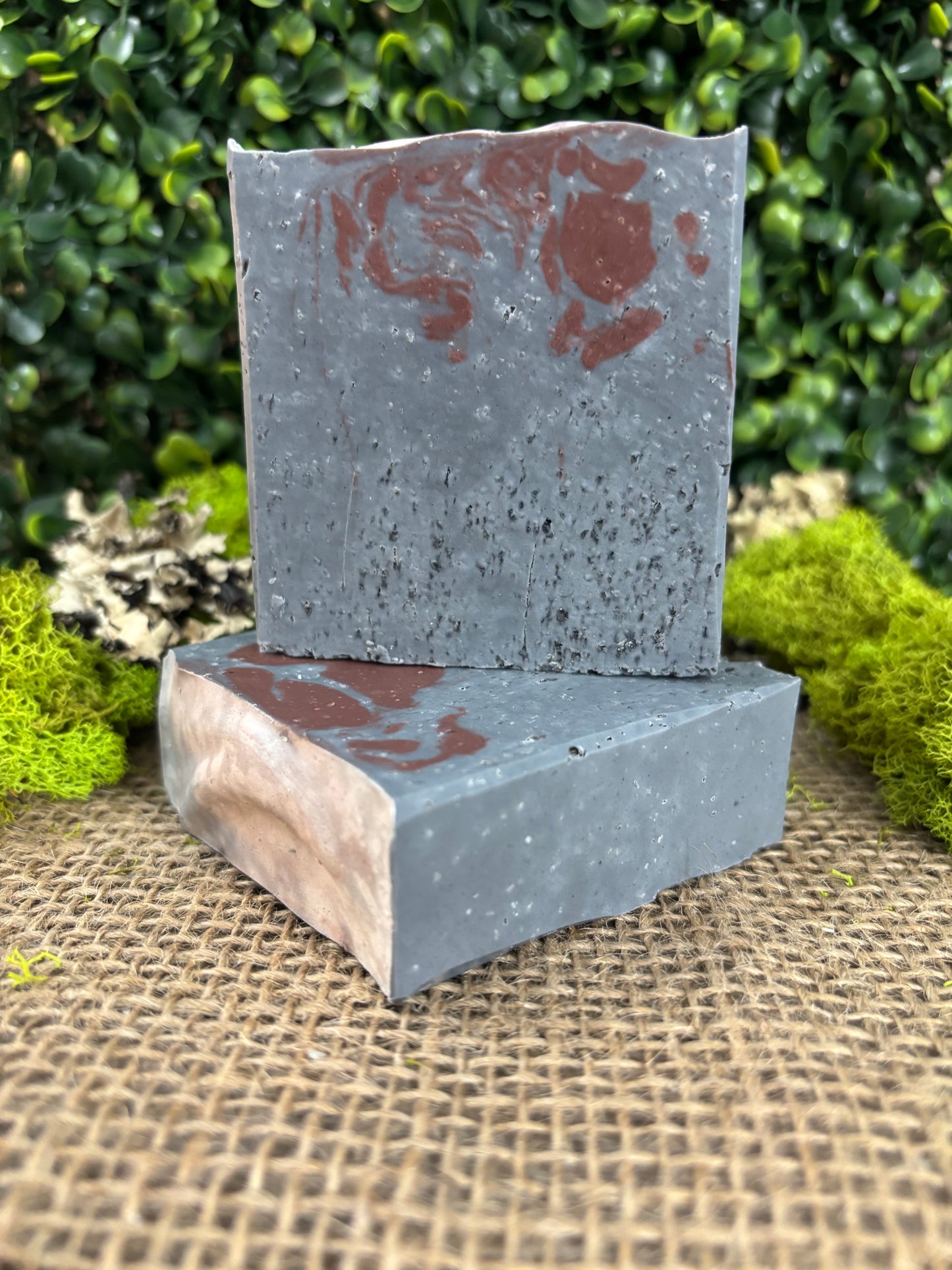 Patchouli, Bergamot, & Black Lava Sea Salt Bar Soap