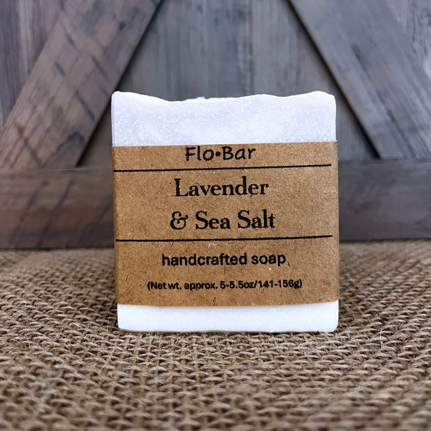 Lavender, sea salt & purple Brazilian clay swirl