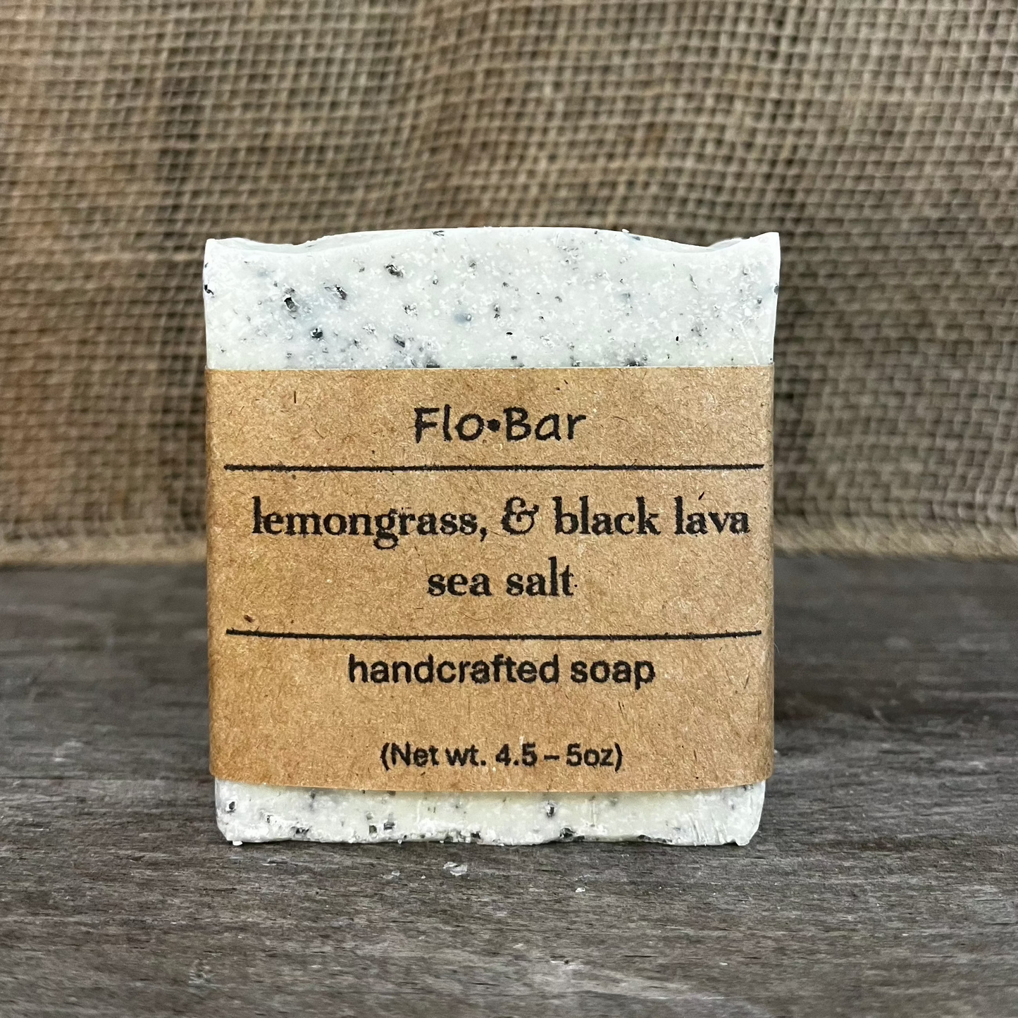 Lemongrass & black lava salt