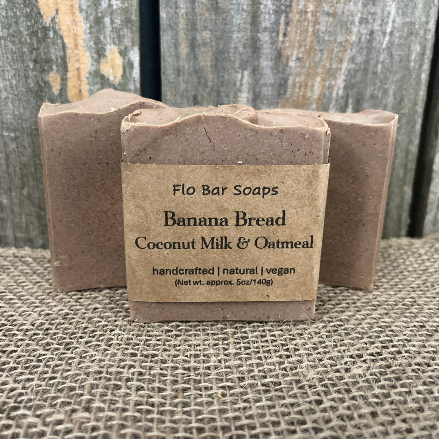 Banana bread, coconut milk, colloidal oatmeal