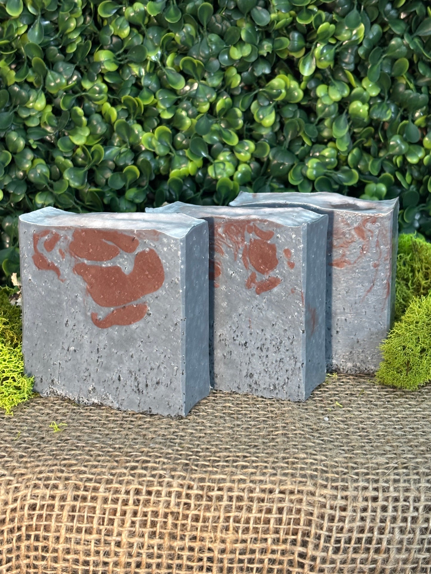 Patchouli, Bergamot, & Black Lava Sea Salt Bar Soap