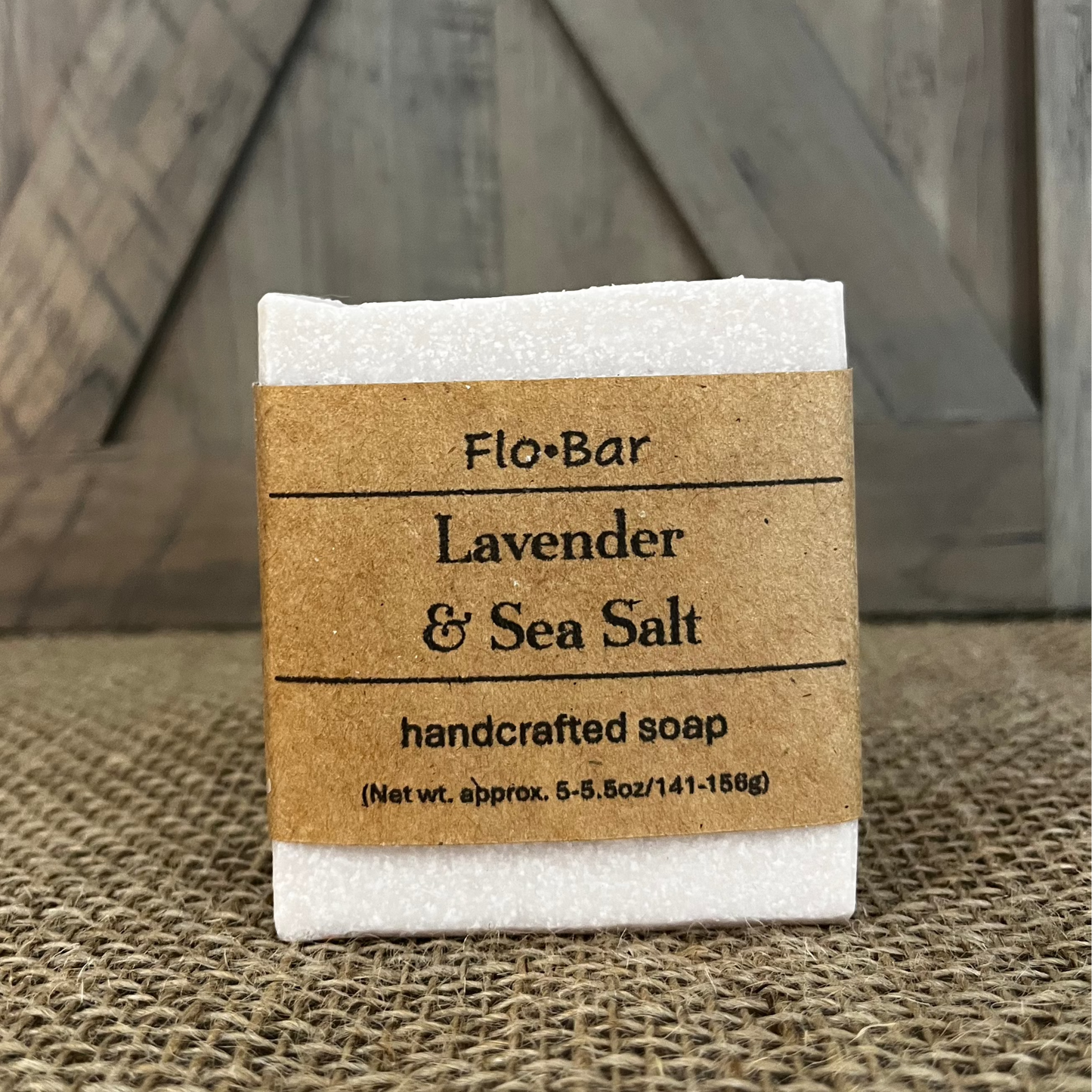 lavender & sea salt bar soap